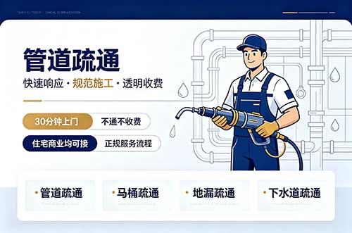 蚌埠管道疏通