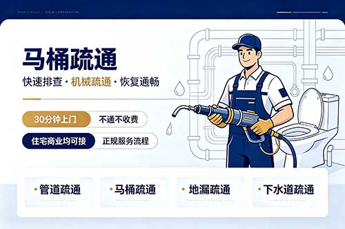 蚌埠马桶疏通
