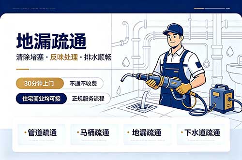 蚌埠地漏疏通